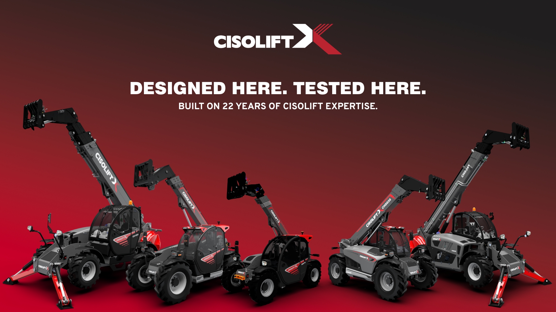 A Cisolift First: Our Own Line of Telehandlers, Built for Your Jobsites