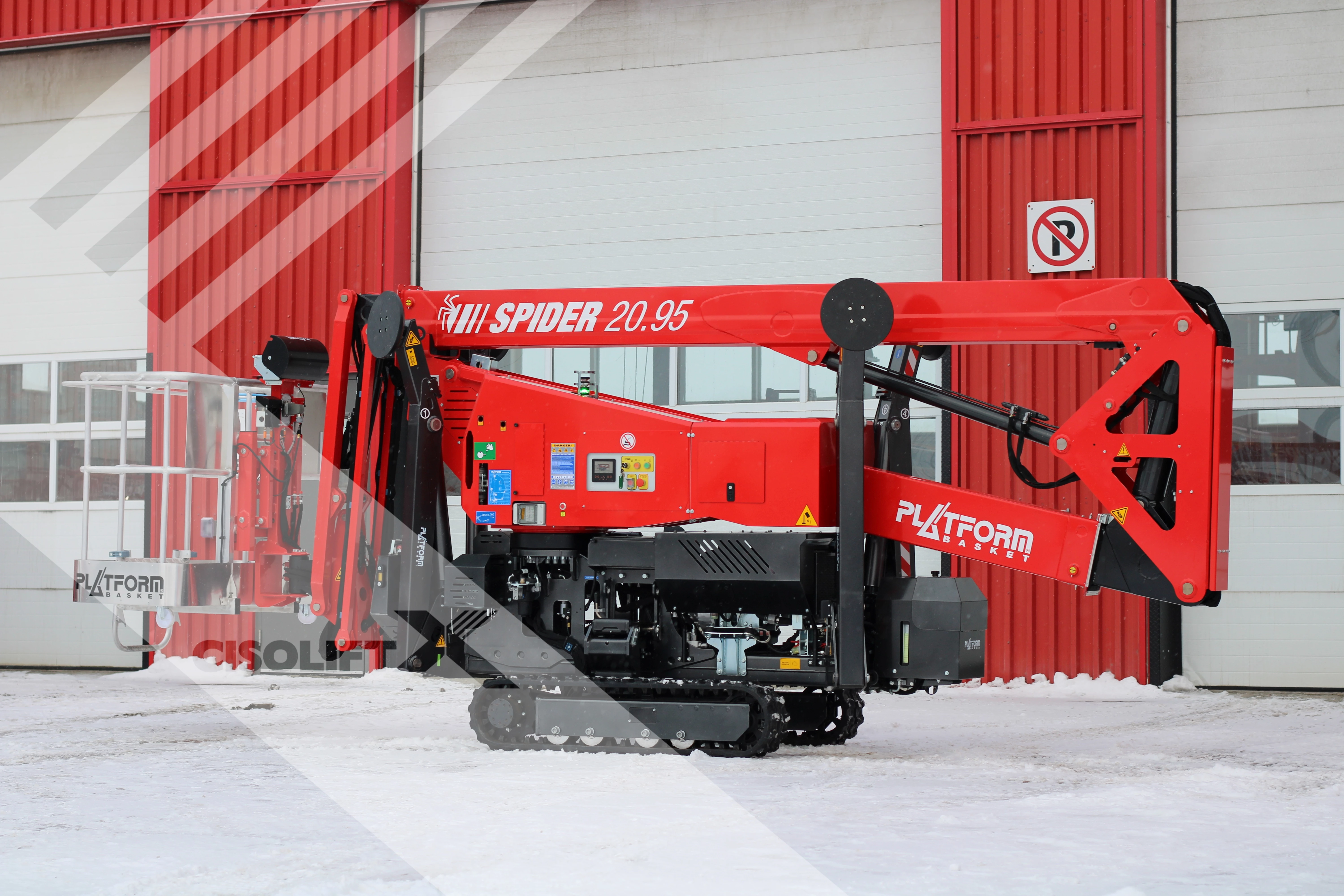 Platform Basket Spider 20.95 - Boom lifts